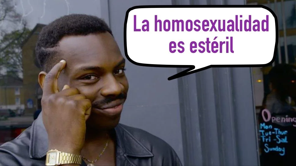 La homosexualidad es estéril