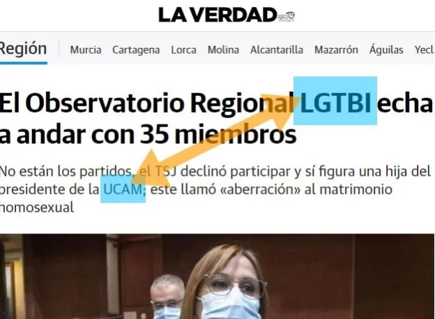 ¿Se ha vendido la UCAM al lobby gay?