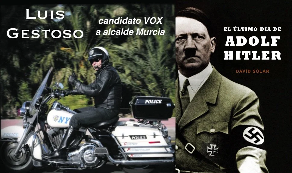 Políticos disfrazados de policía