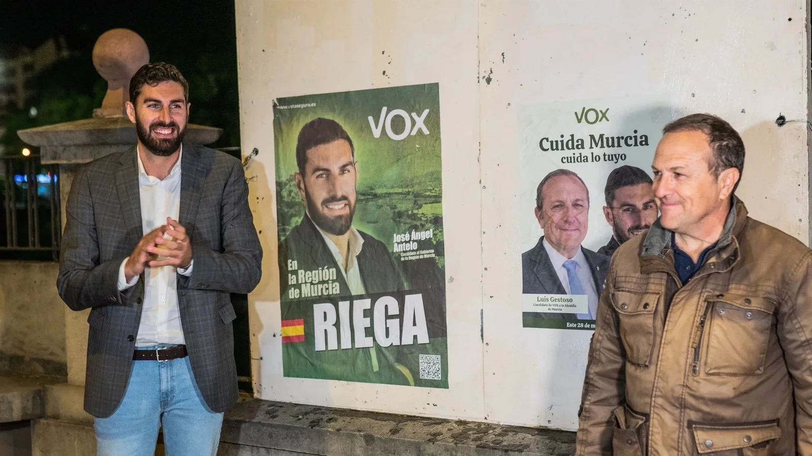 Abascal coloca a un gangster masón al frente de VOX Murcia
