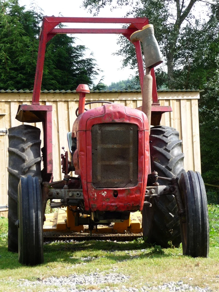 Tractor and Wellie smaller.JPG
