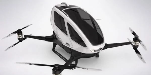 PopSci | Ehang's drone copter wants to fly you around