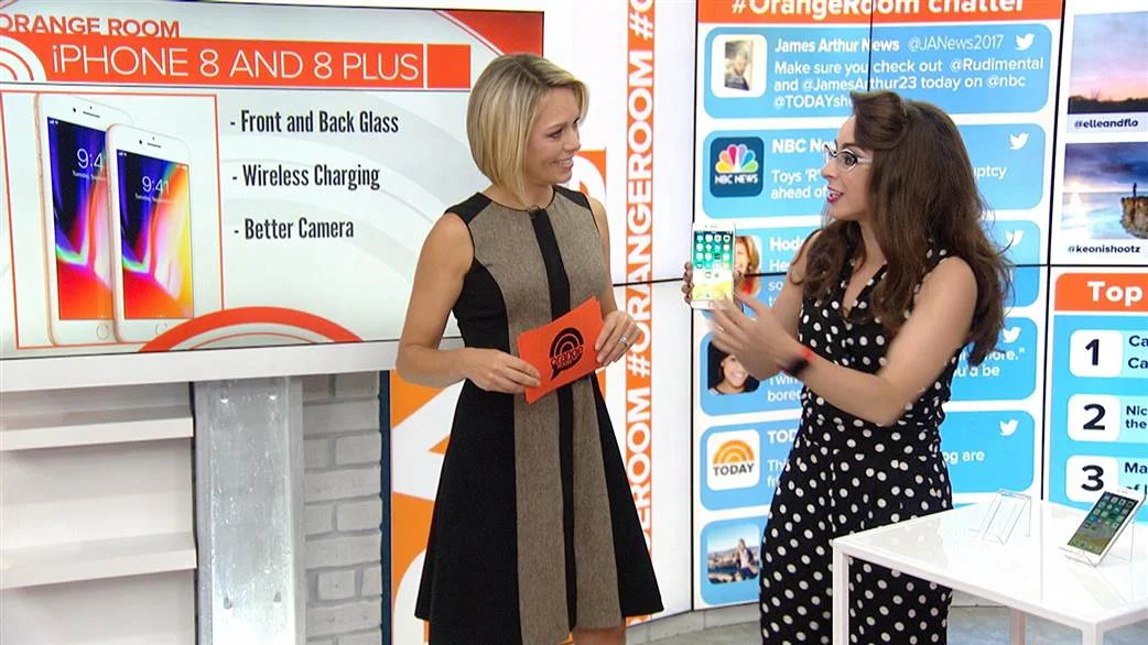 TODAY Show: Get a first look at the new iPhone 8 and 8 Plus