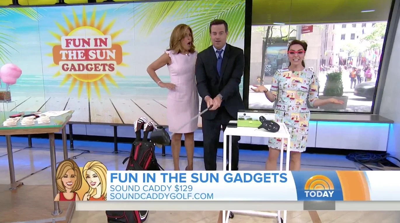 Katie Linendoll at the TODAY Show : Fun in the Sun Gadgets