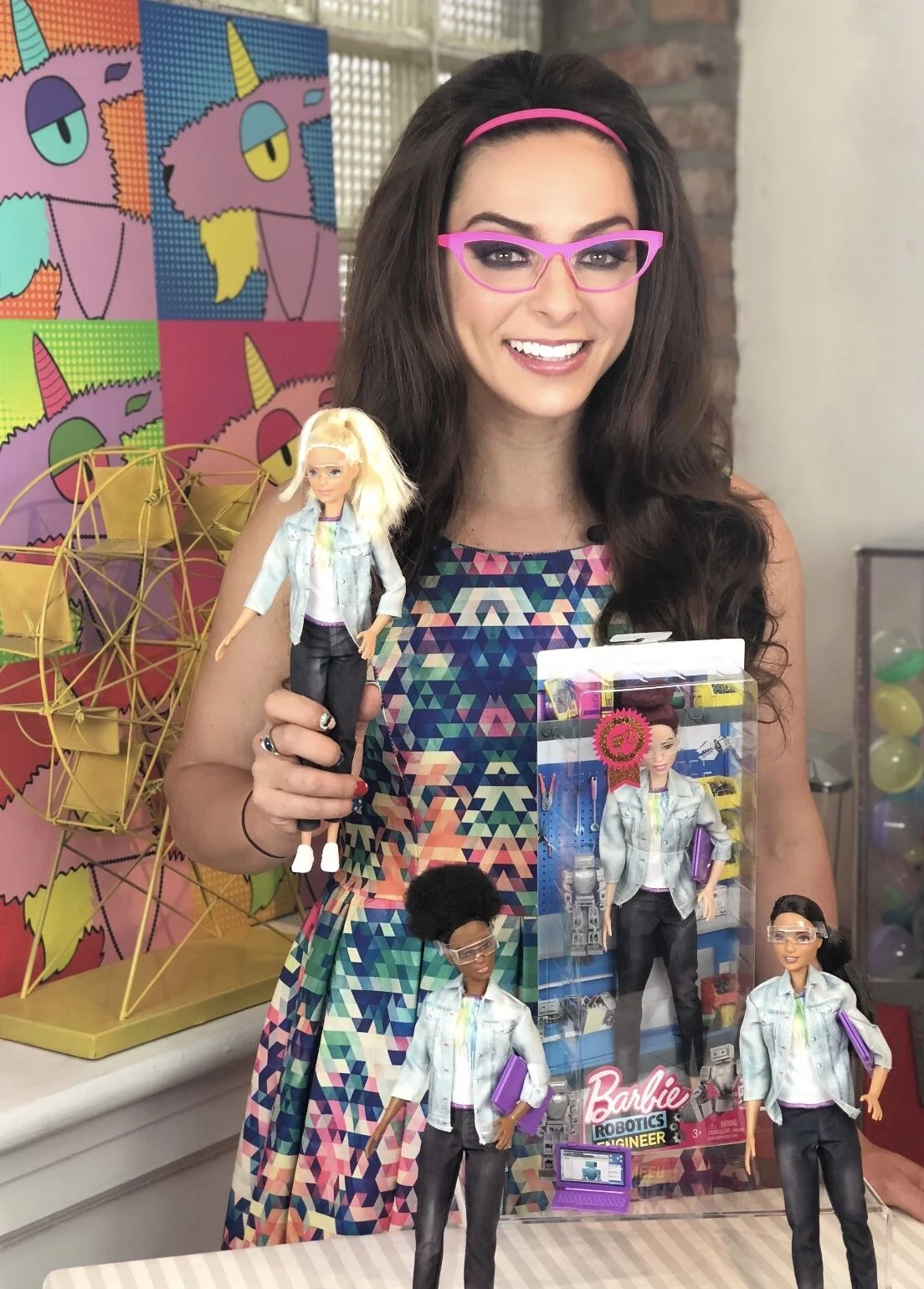 @KatieLinendoll: I’m thrilled to exclusively unveil Barbie’s Career of the Year! Robotics Engineer Barbie! 🤖 #ad