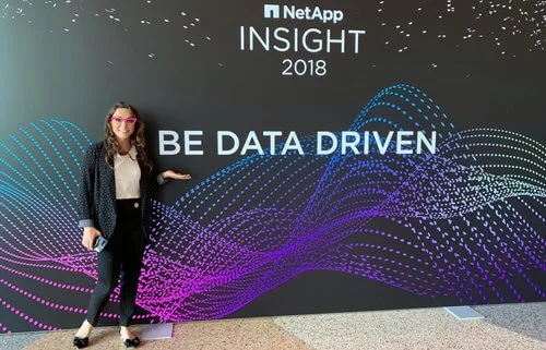 @KatieLinendoll: One of the most powerful currencies in the world? Data.  Honored to be on-site hosting #NetAppInsight