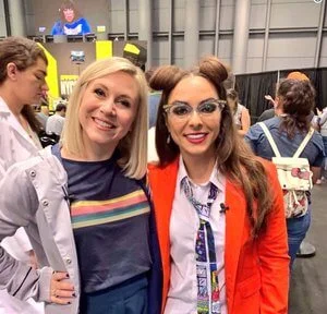 @KatieLinendoll: My gal pal Ashley Eckstein amazing as always at #nycc with Star Wars Clone Wars + @HerUniverse ✨