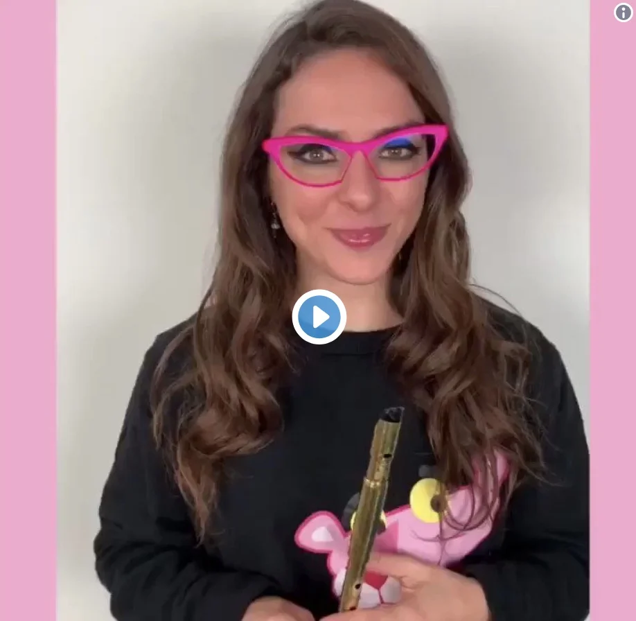 @KatieLinendoll: Little Pink Panther action 🐾🤓🎶 @thepinkpanther