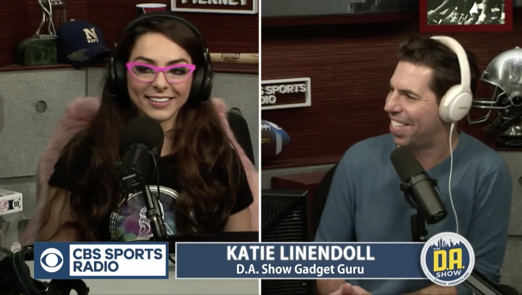 Katie Talks Winter Running Gadgets on The DA Show