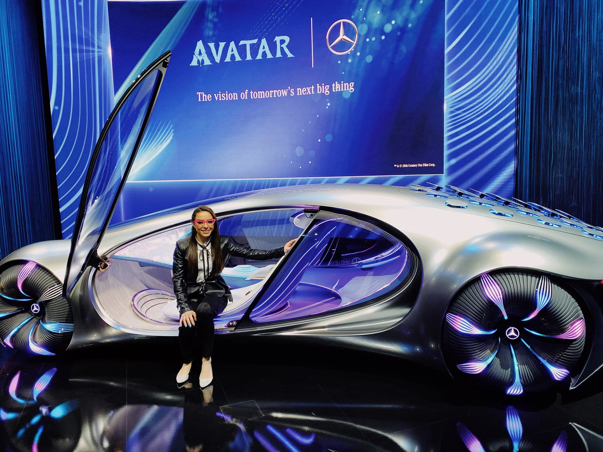 Emceeing for Mercedes-Benz at CES 2020 | Mercedes x Avatar 2 Film