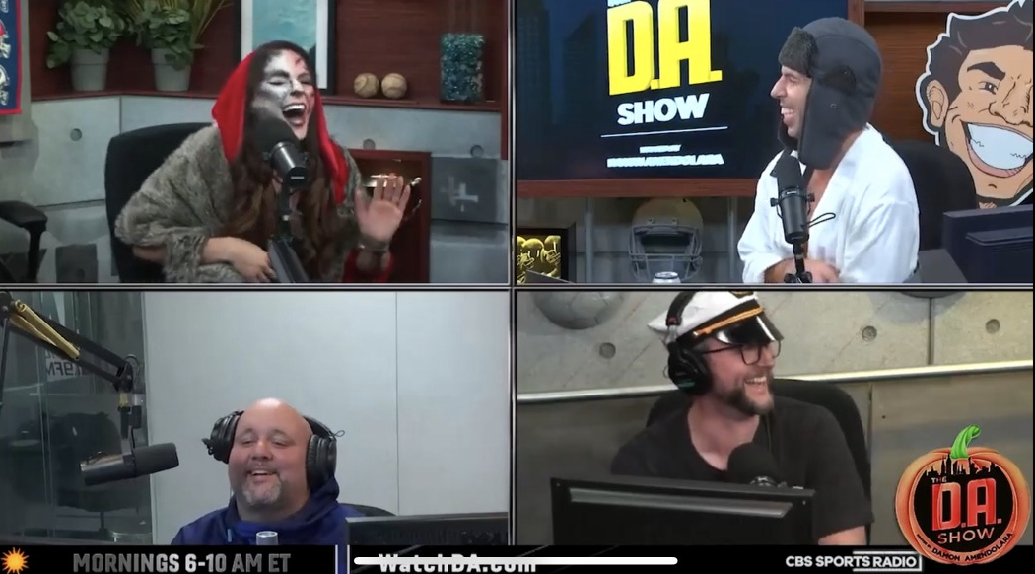 DA Show on CBS Sports Radio - Halloween Special - Bats