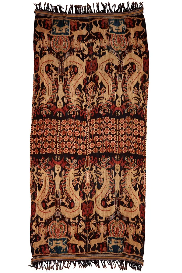 Cotton Ikat Hinggi (Man's Mantle)