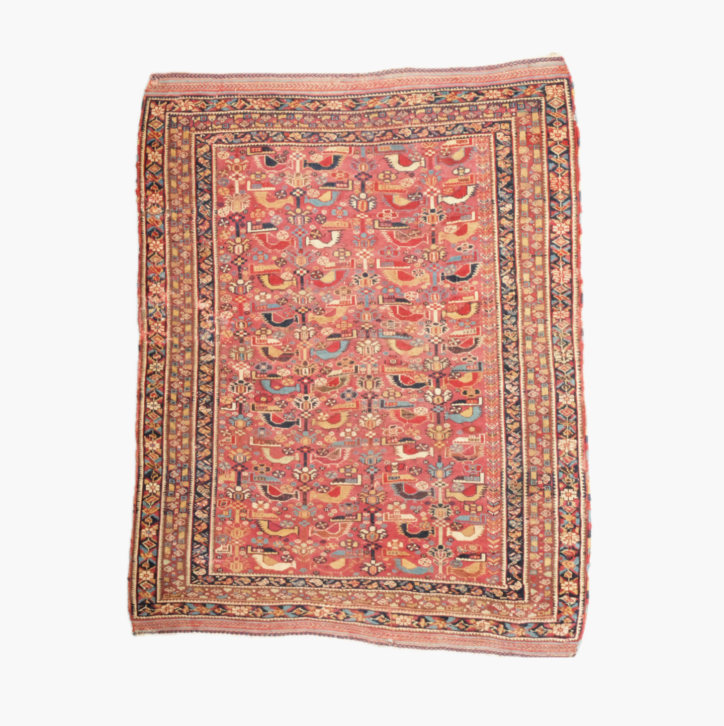 Afshar Bird rug, Southern Persia
1.60 x 1.25 m • $_____ •  ID:AR1346