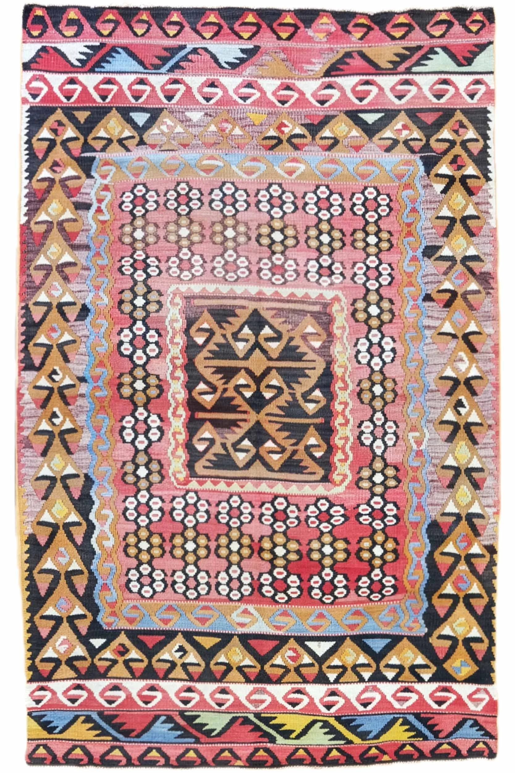Kamseri, Turkish Kilim 1.29 x 1.05 m  •  $1,500  •  ID: KIL1191