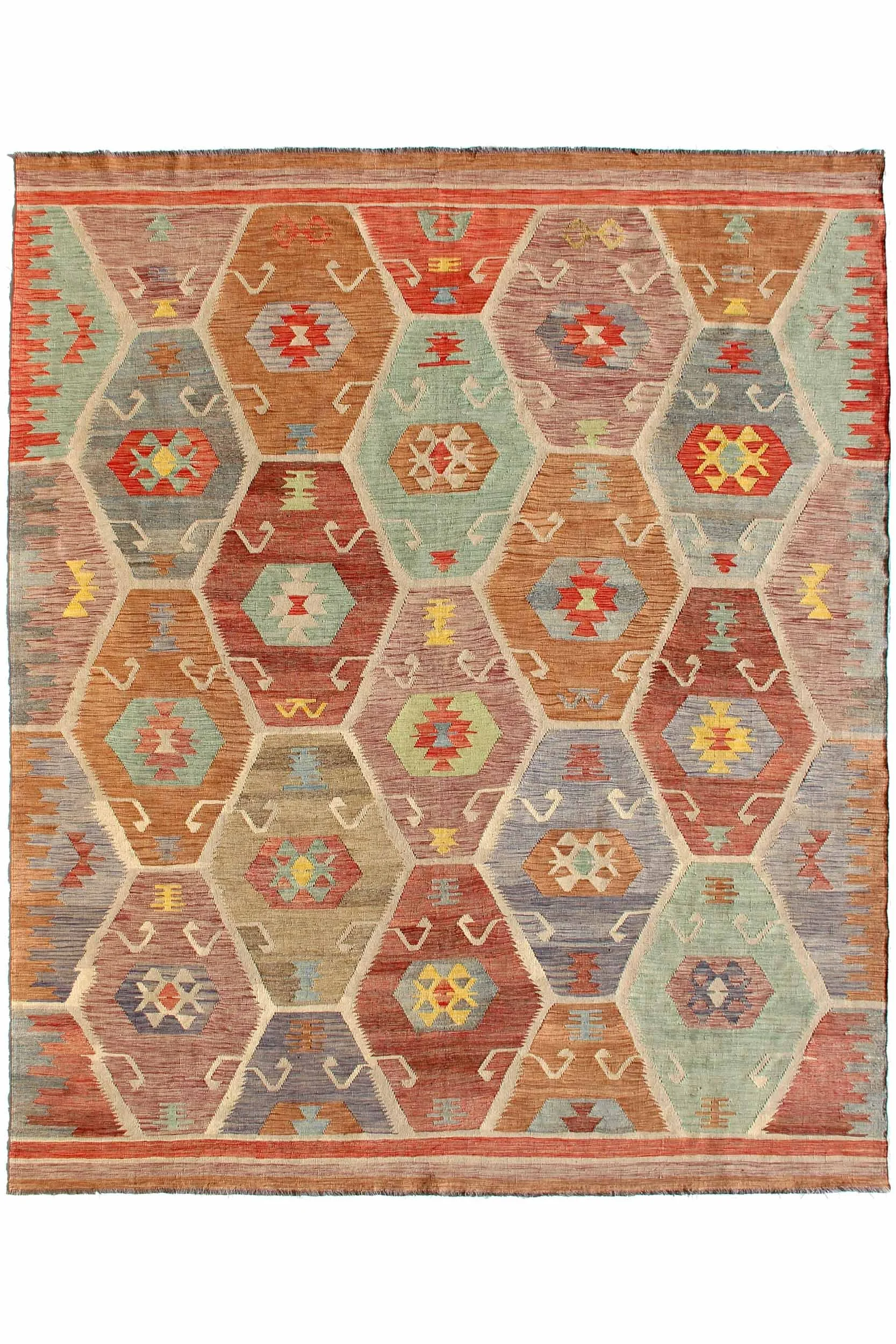 Kaudani Kilim, Afghanistan 3.97 x 3.01 m  •  $4,400  •  ID: 1366