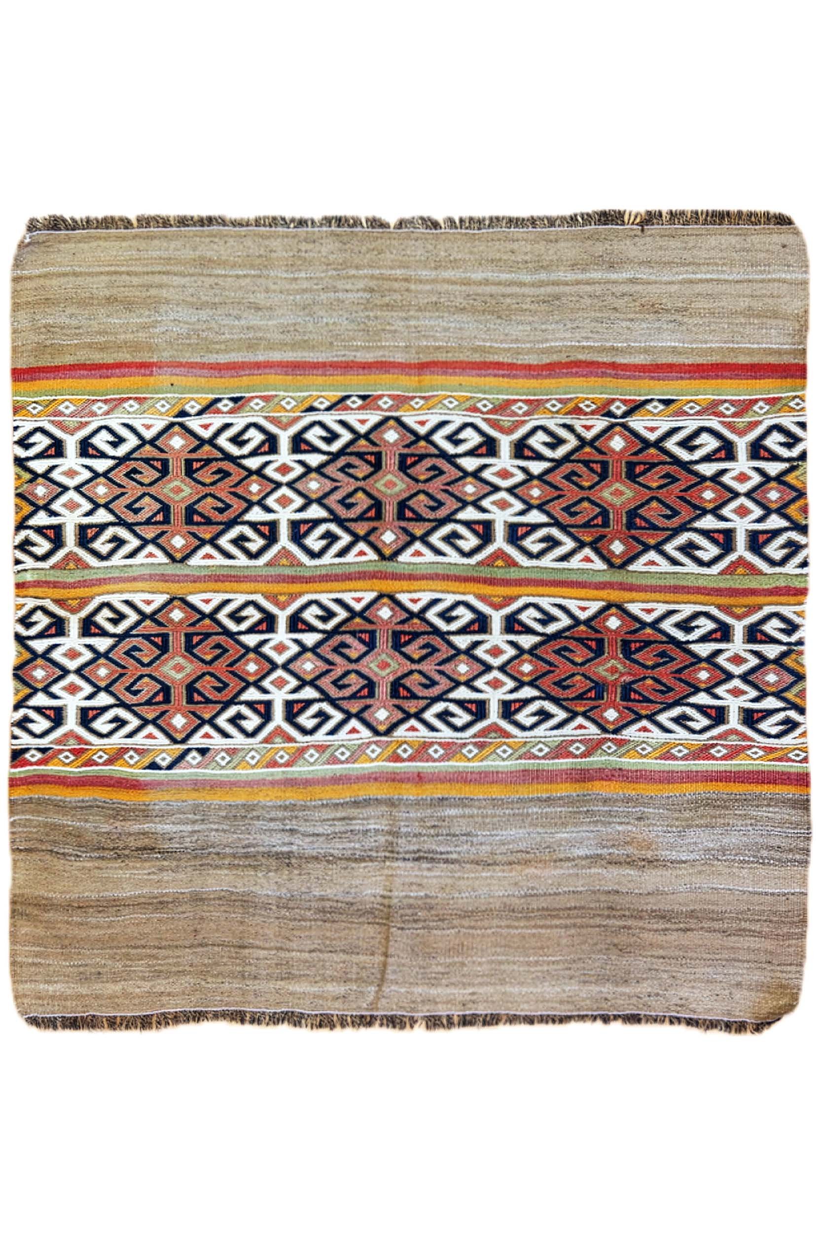 Turkish Kilim 1.20 x 1.20 m  •  $900  •  ID:KIL1201