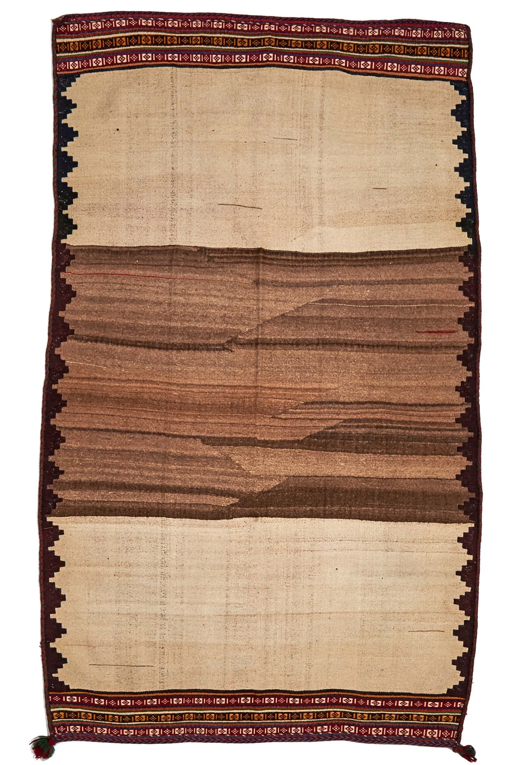 Qashqa’i Sofreh, Southern Persia
1.86 x 1.11 m  •  $1,200  •  ID: KIL884