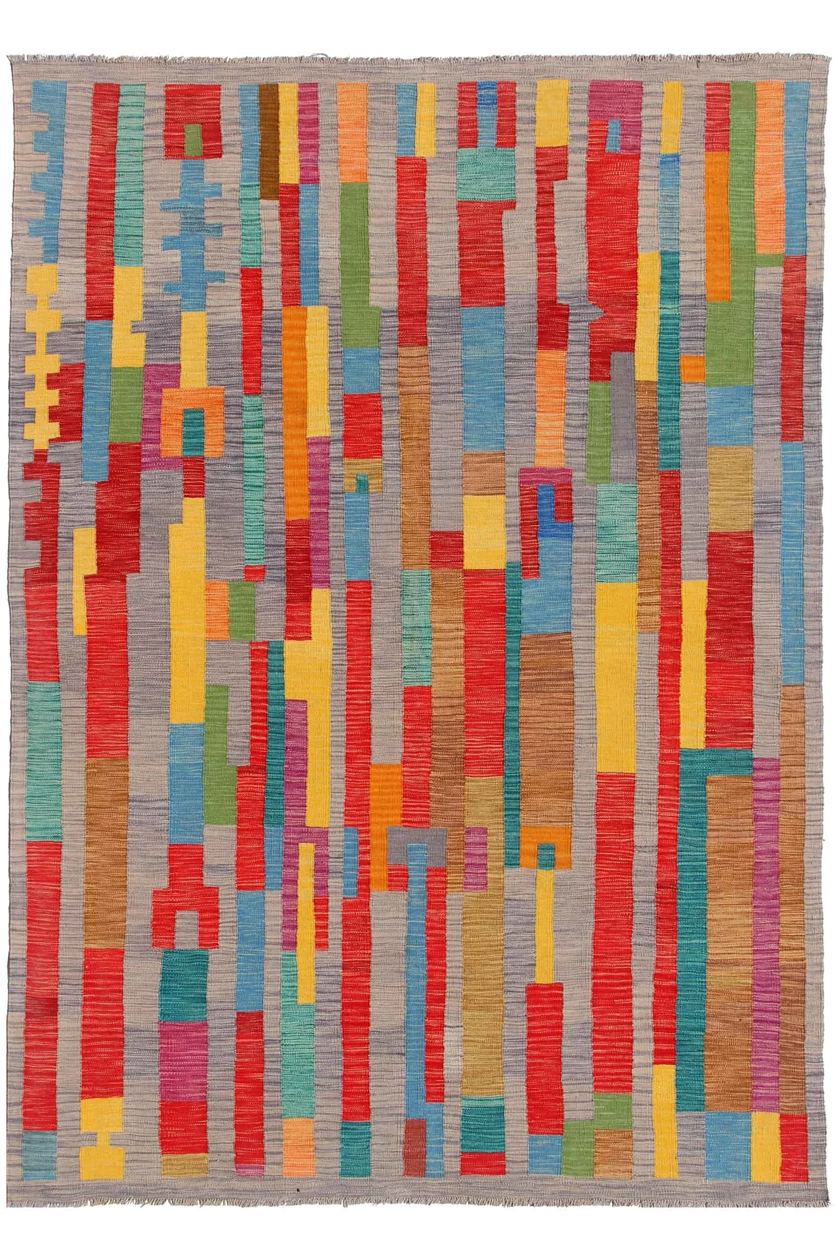 Nava Taimany Kilim, Afghanistan 2.95 x 1.99 m  •  $2,200  •  ID: 1379