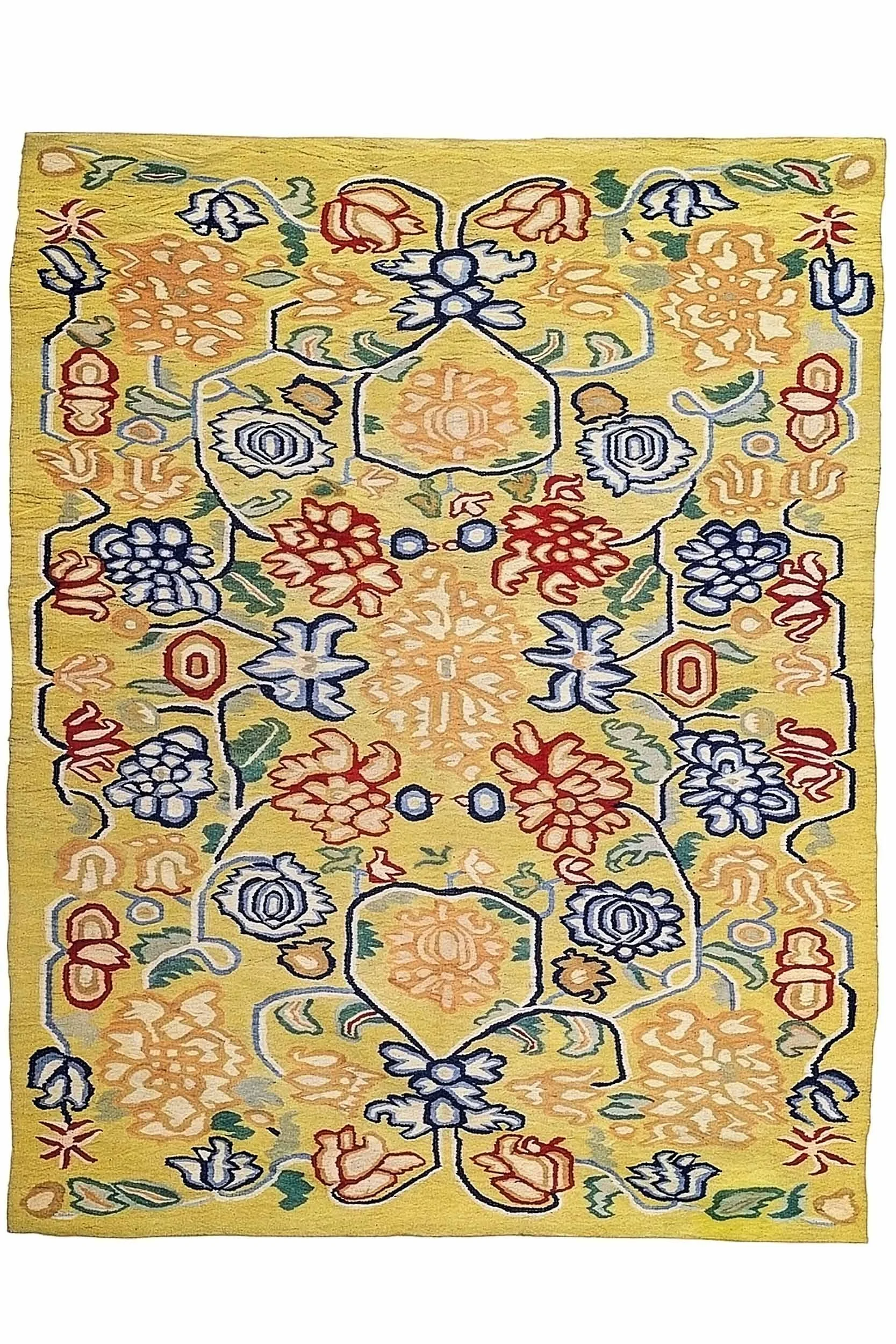 Bessarabian Kilim, Ukraine, 19th Century
1.98 x 2.54 m  •  $27,500  •  ID: KIL1160