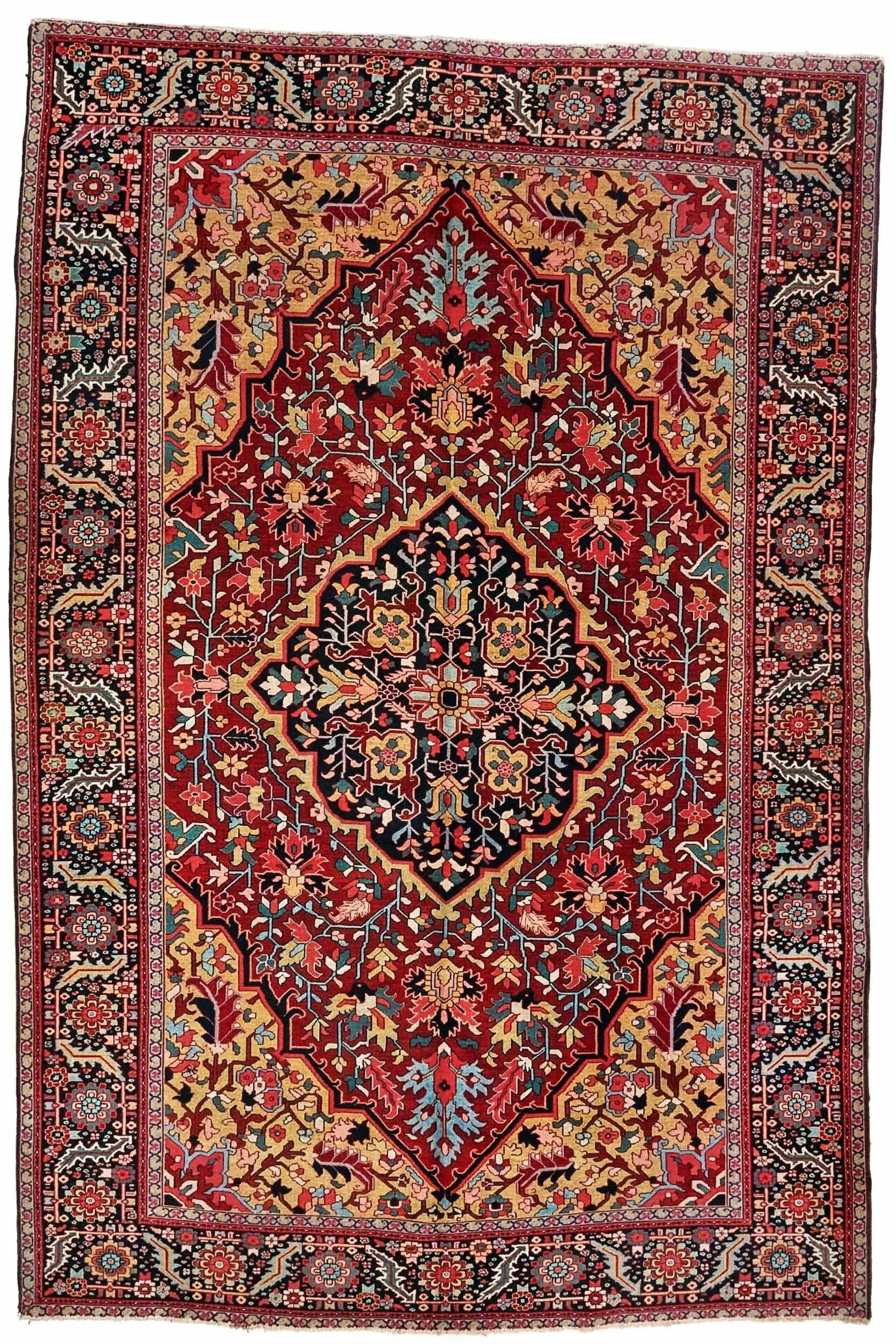 Heriz, North-West Persia, 3.76 x 2.50 m • $22,000