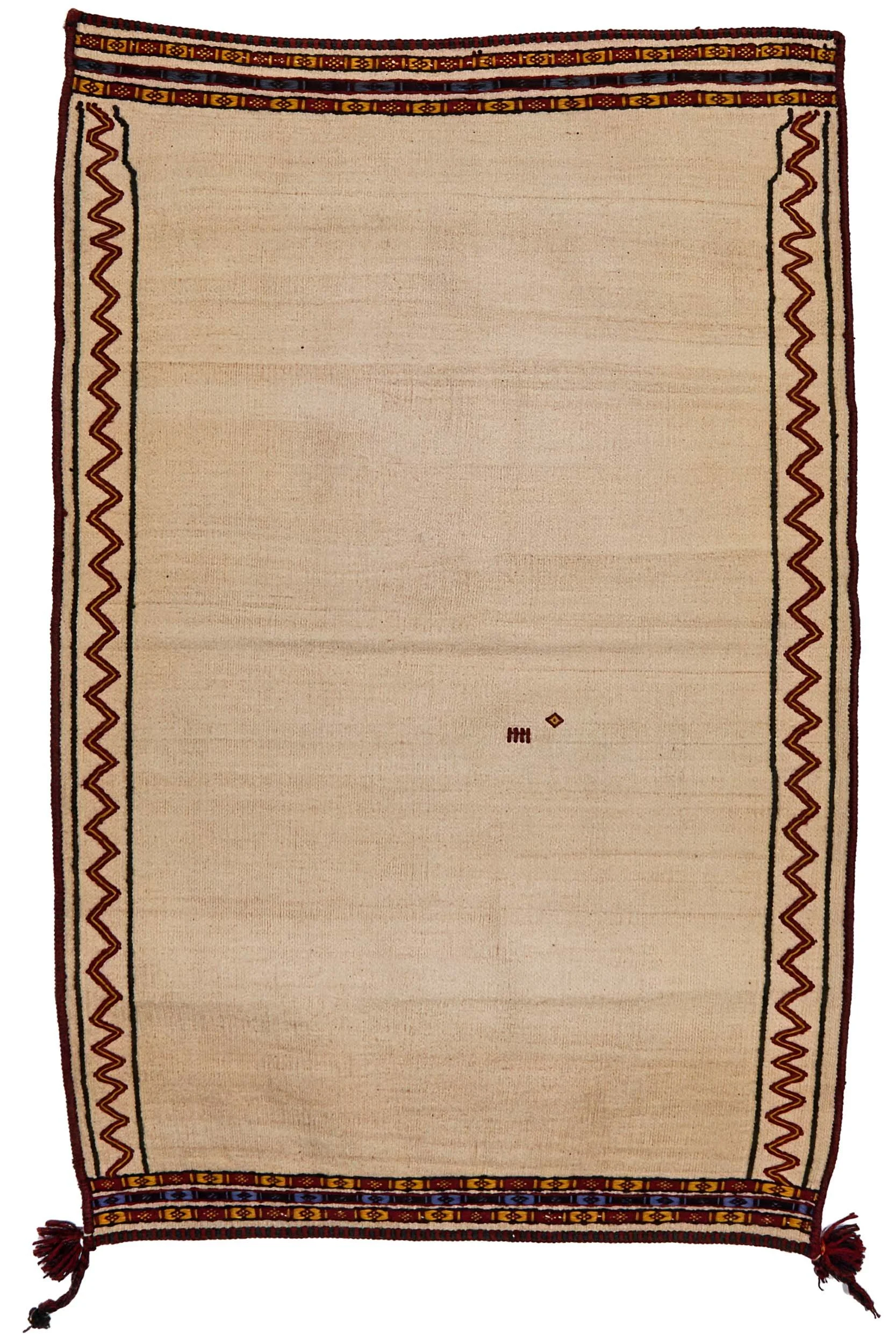 Qashqa’i Sofreh, Southern Persia
1.50 x 1.00 m  •  $1,200  •  ID: KIL886