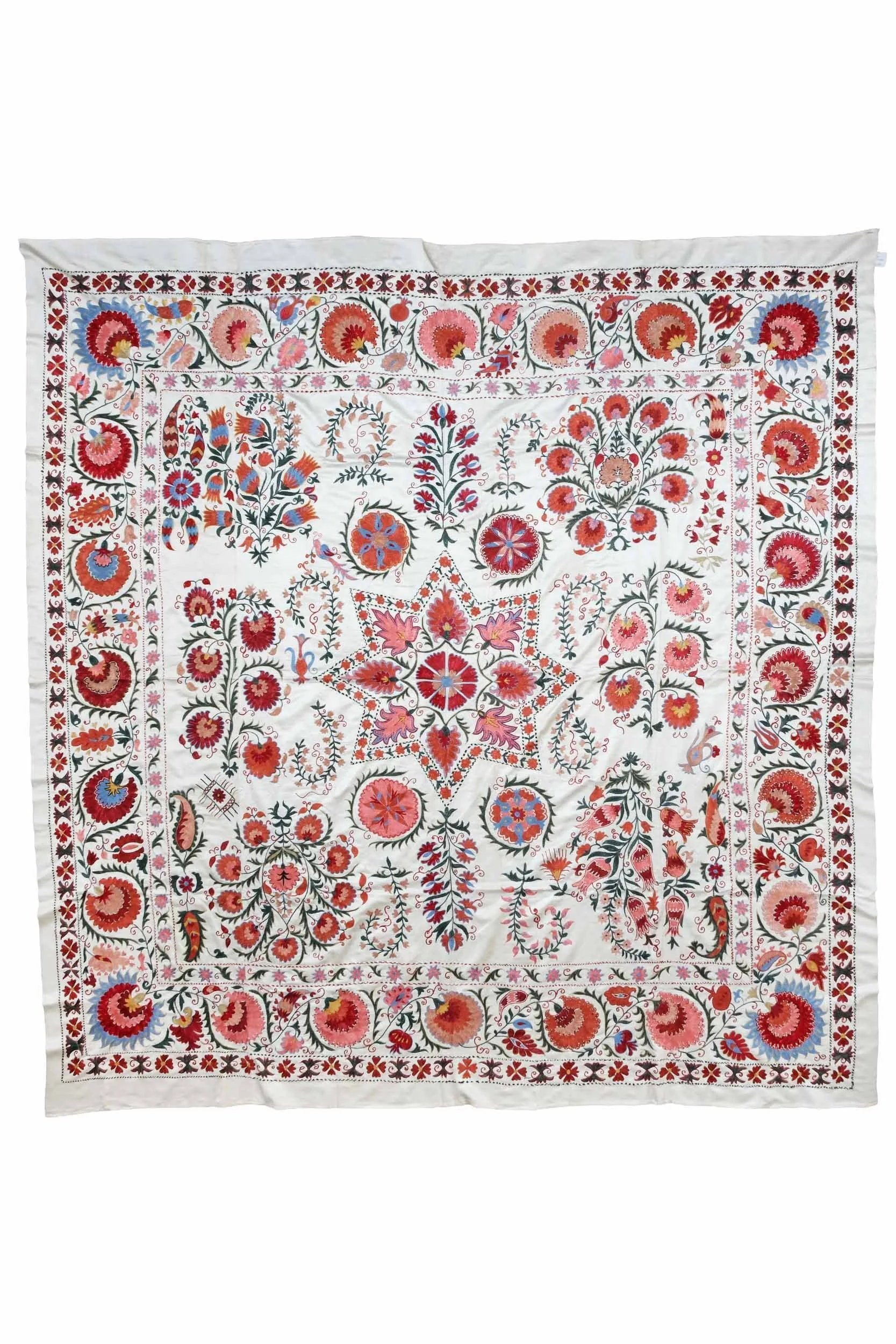 Suzani, Uzbekistan 2.15 x 2.20 m • $3500 • ID: TEX3112