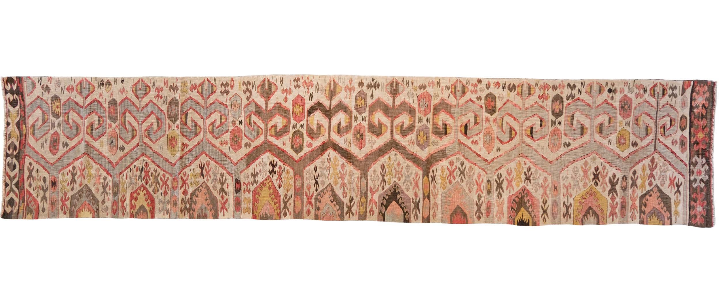 Antique Kilim, Türkiye 3.20 x 0.66 m  •  $3,500  •  ID: KIL1050