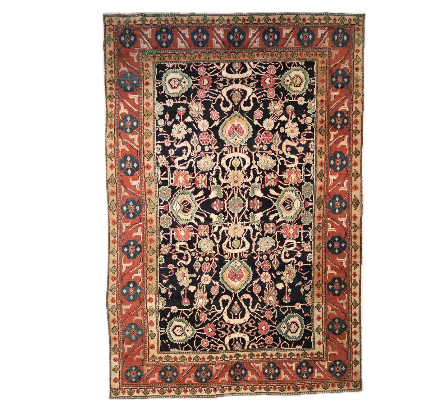 Agra, India, Late 19th Century,
2.63 x 1.77 m • $16,500 • ID: AC1125