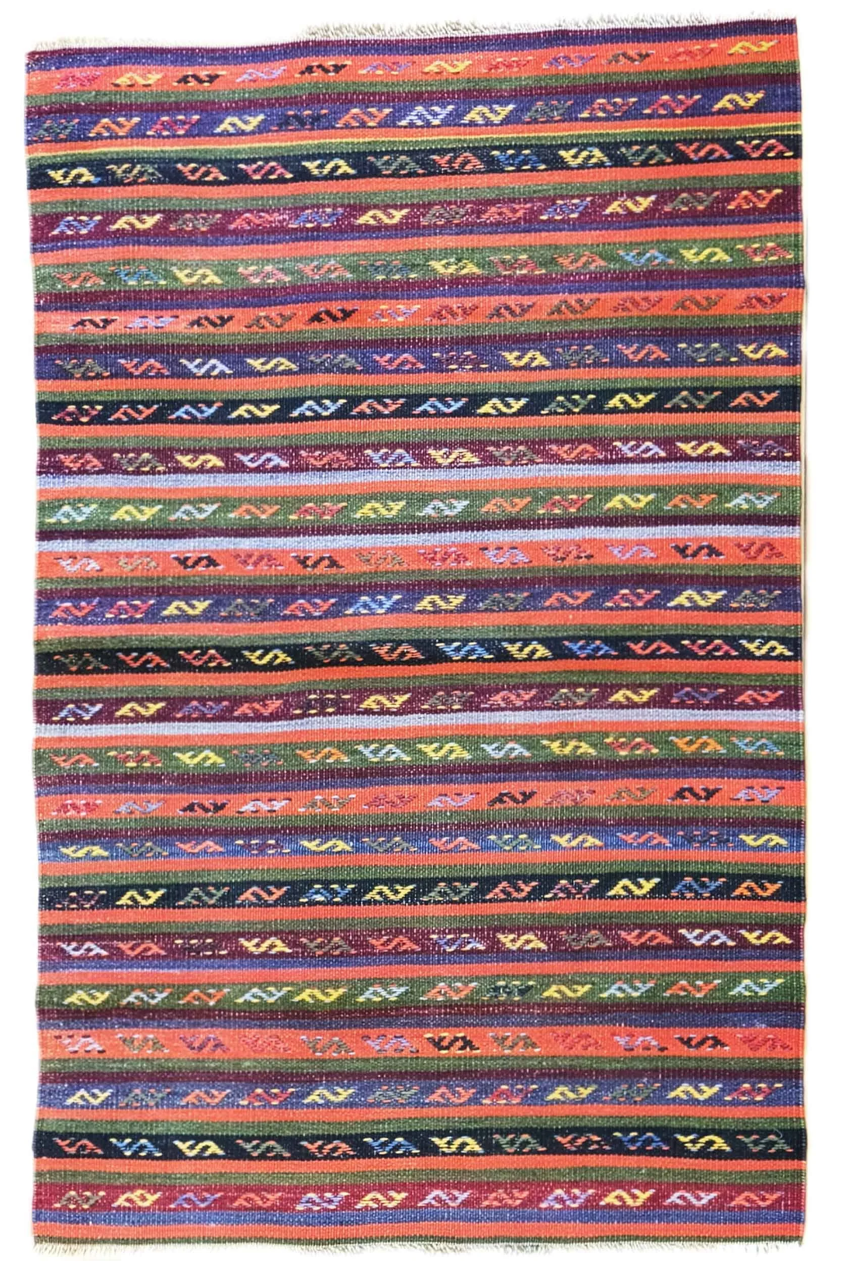 Turkish Kilim 1.26 x 0.77 m  •  $550