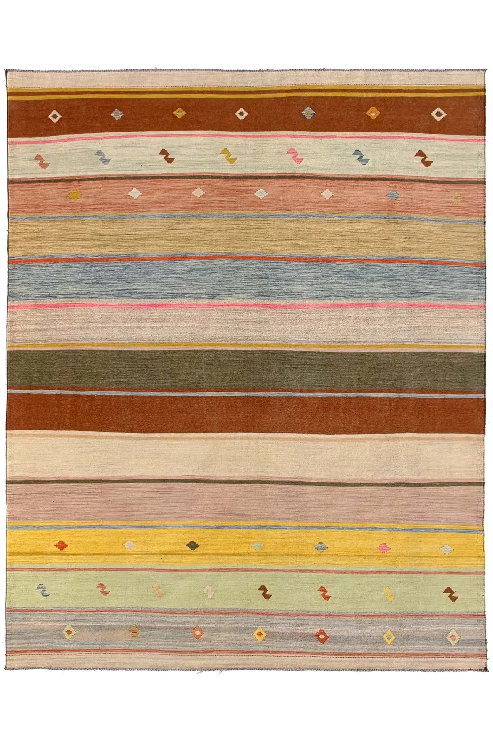 Kaudani Kilim, Afghanistan 3.98 x 3.01 m  •  $4,400  •  ID: 1382