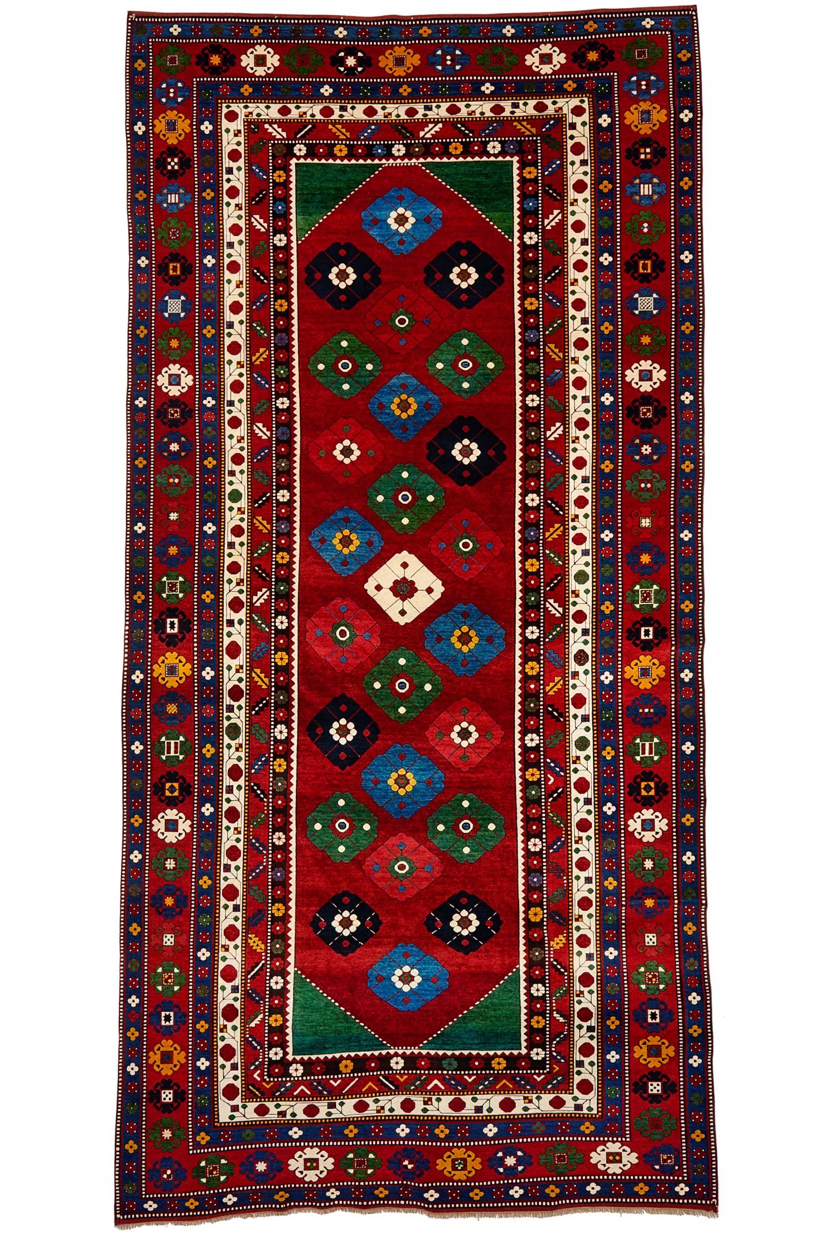 Lambalo Kazak, Caucasian, circa 1880, 4.10 x 2.00 m  •  $22,500  •  ID:AC5975