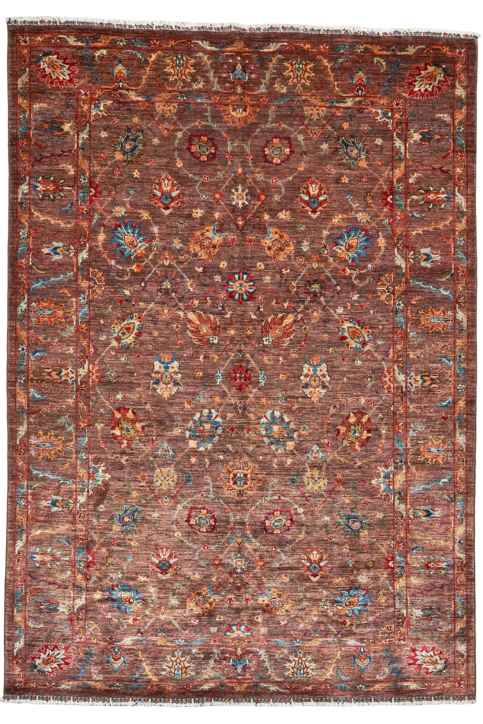 Contemporary Khorjin Wool Carpet, Pakistan 2.96 x 2.09 m  •  $4,400  •  ID: 1113