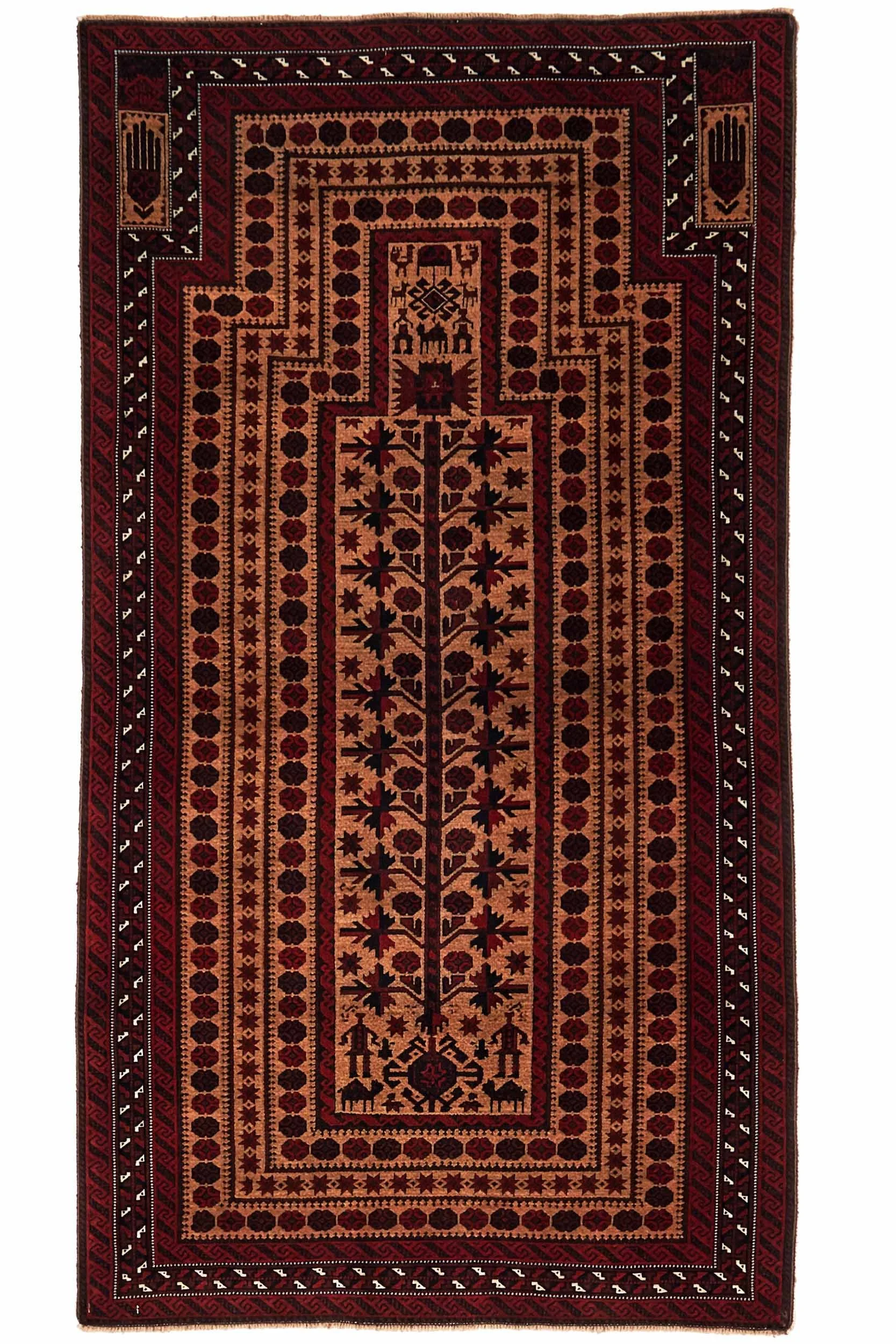 Baluchi Prayer Rug, late 19th Century
1.65 x 0.88 m  •  $3,500  •  ID: AR5930