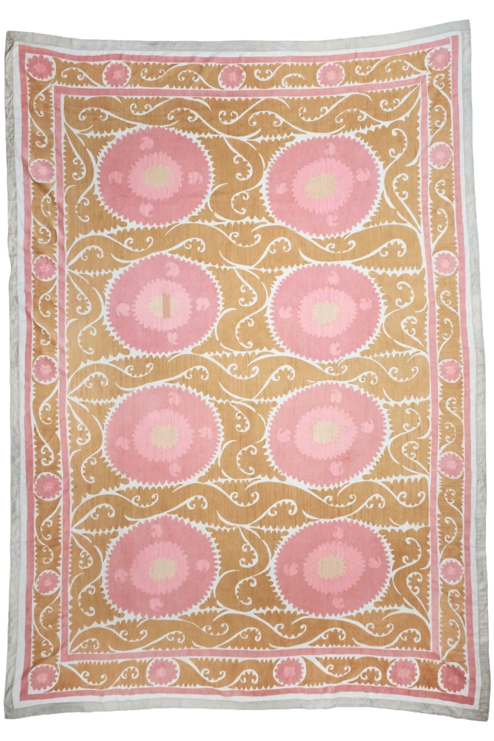 Suzani, Uzbekistan, mid 20th Century
3.35 x 2.31 m • $1400 • ID: TEX1159