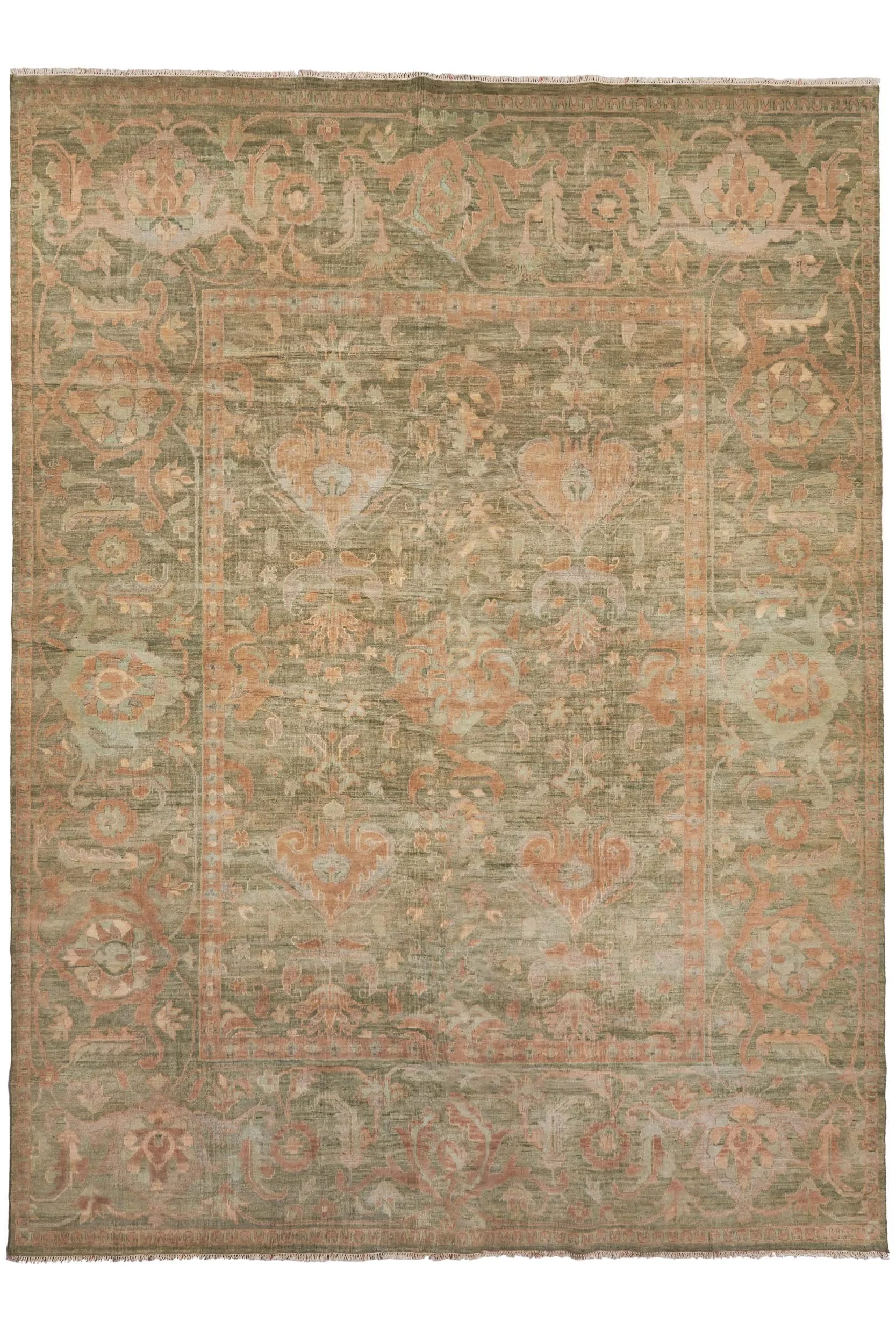 Palmette Design, India 4.00 x 3.00 m  •  $8,800 •  ID: CON918