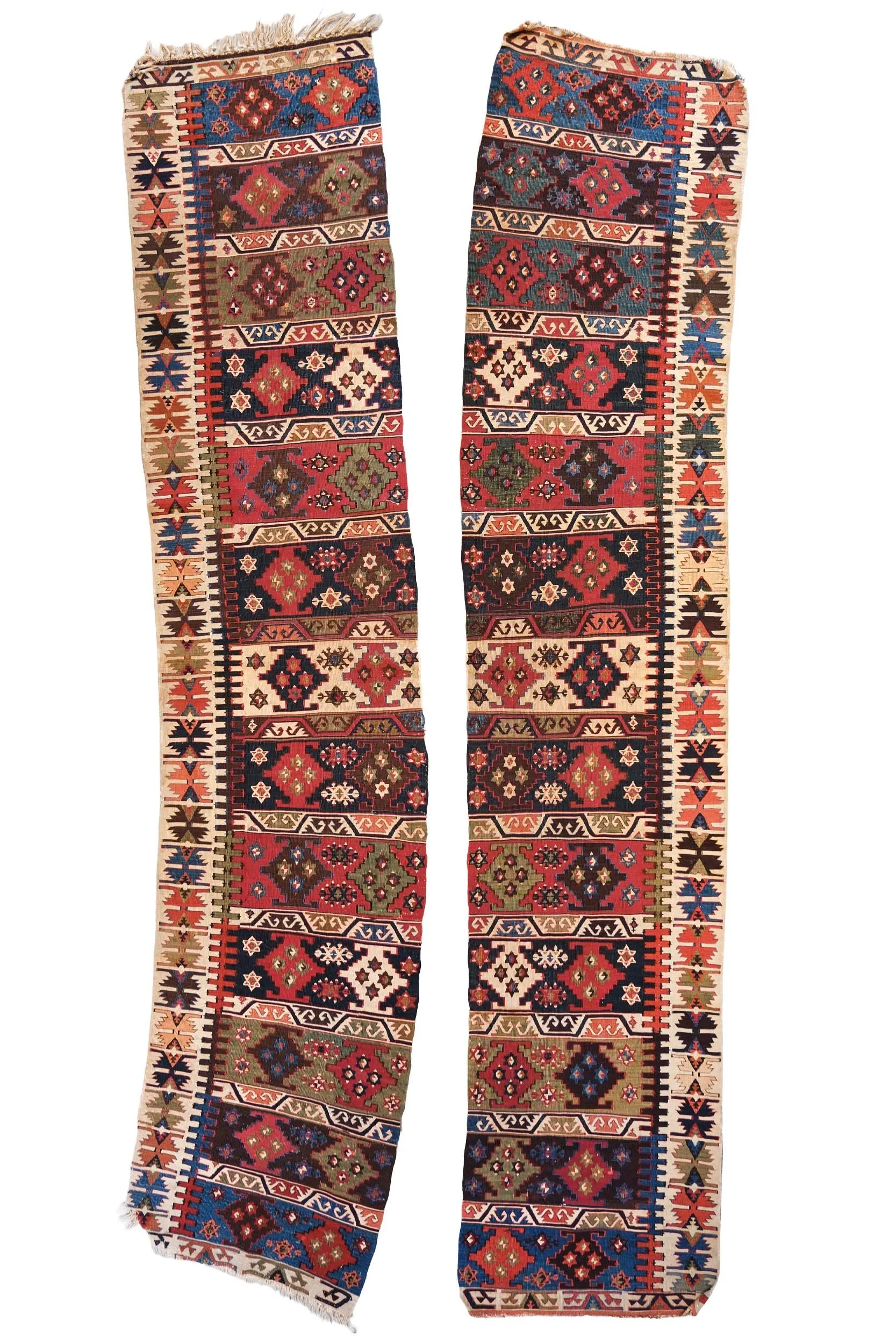 Kilim halves, Türkiye 19th century
3.40 x 0.70 m • $1200 / pair