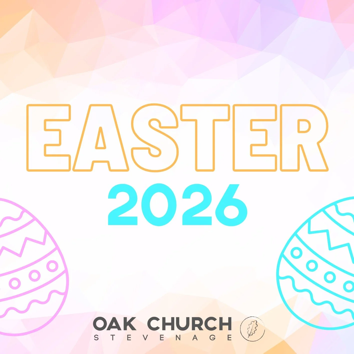 Join us for a free Easter Celebration including an Easter Egg Hunt, Table Games, Bouncy Castle and more!

Family Celebration + Easter Egg Hunt - 3.30pm
Easter Service + Cafe - 4.30pm
Sunday 5th April
High Street Methodist, SG1 3LS