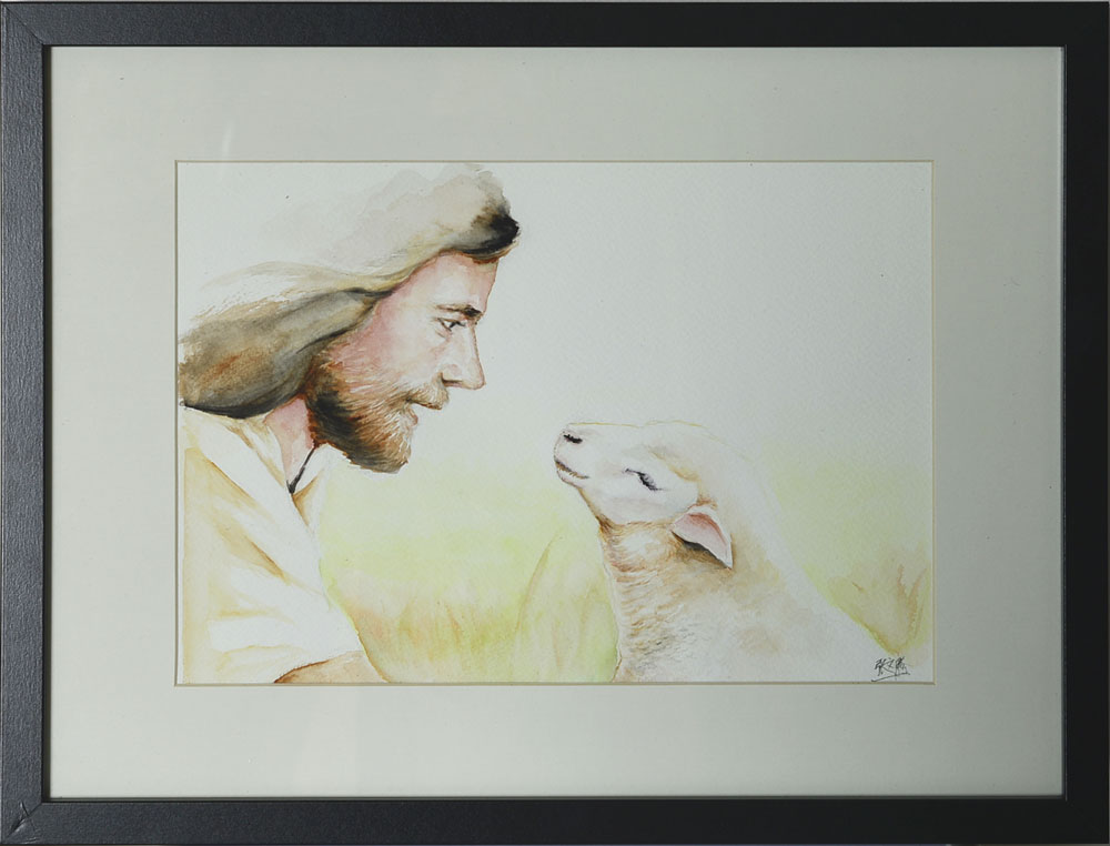 Jesus and the Lamb