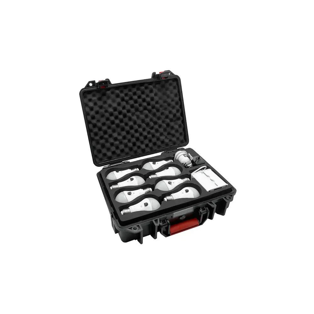 Astera NYX Bulb Black 8-way kit available for event lighting hire