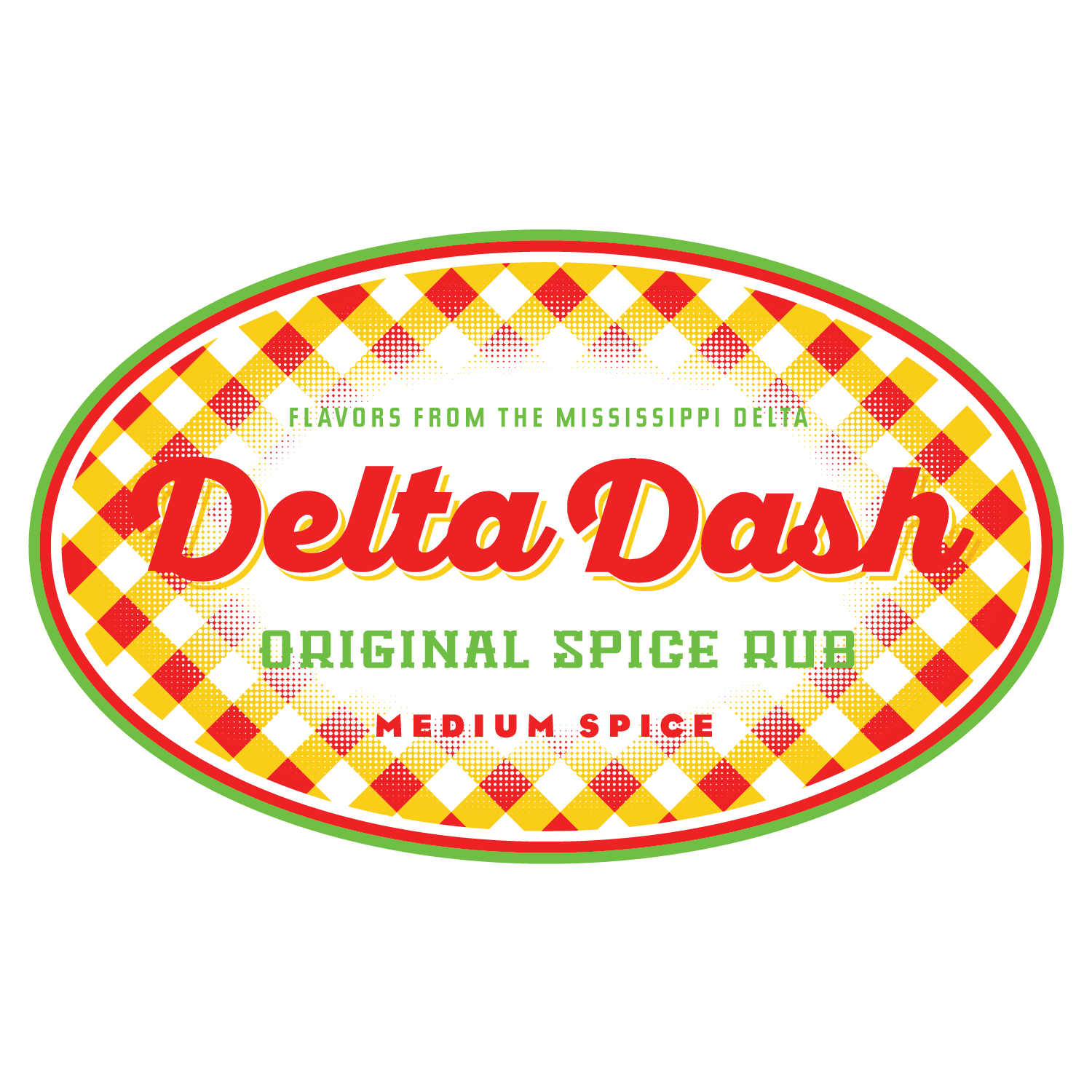 Delta Dash, logo and product label