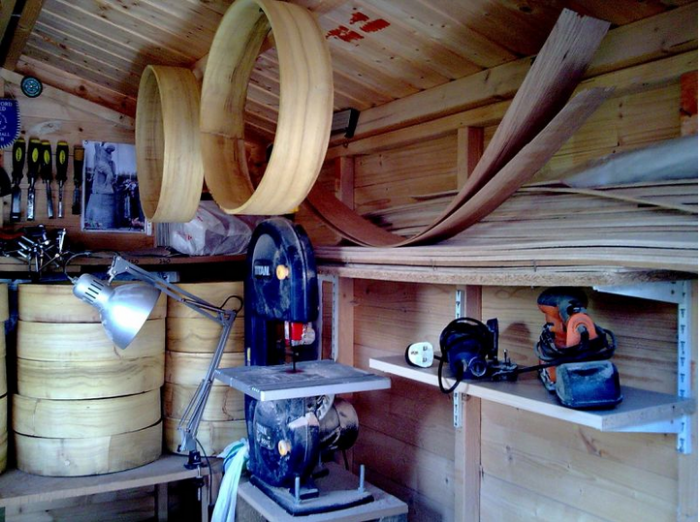 Making the Bodhrán — Barry's Bodhrans