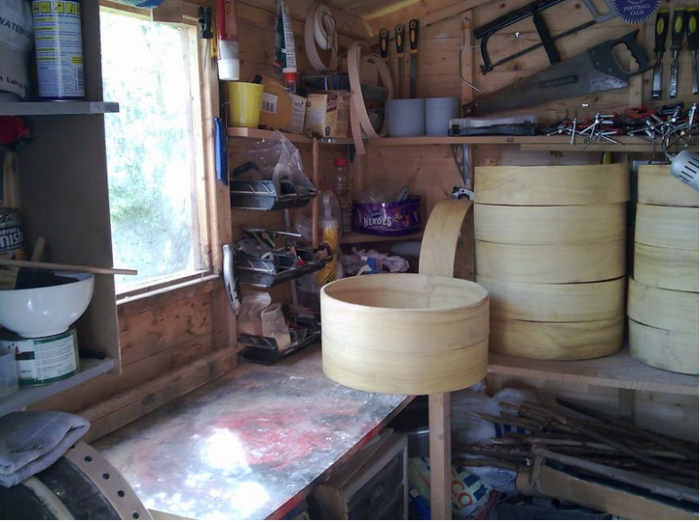 Making the Bodhrán — Barry's Bodhrans