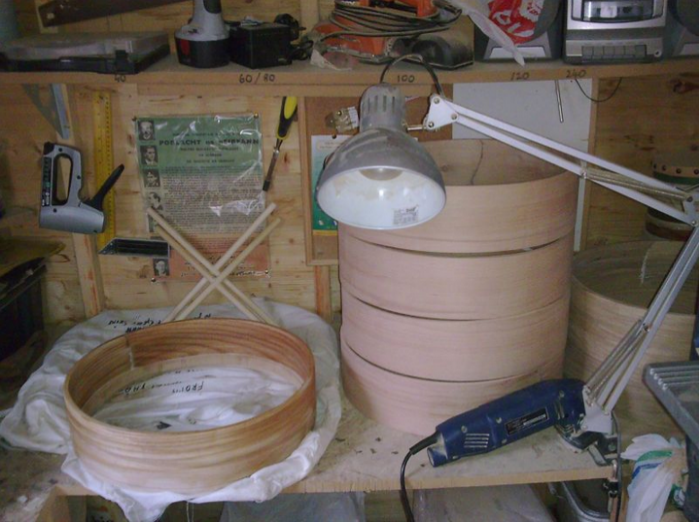 Making the Bodhrán — Barry's Bodhrans
