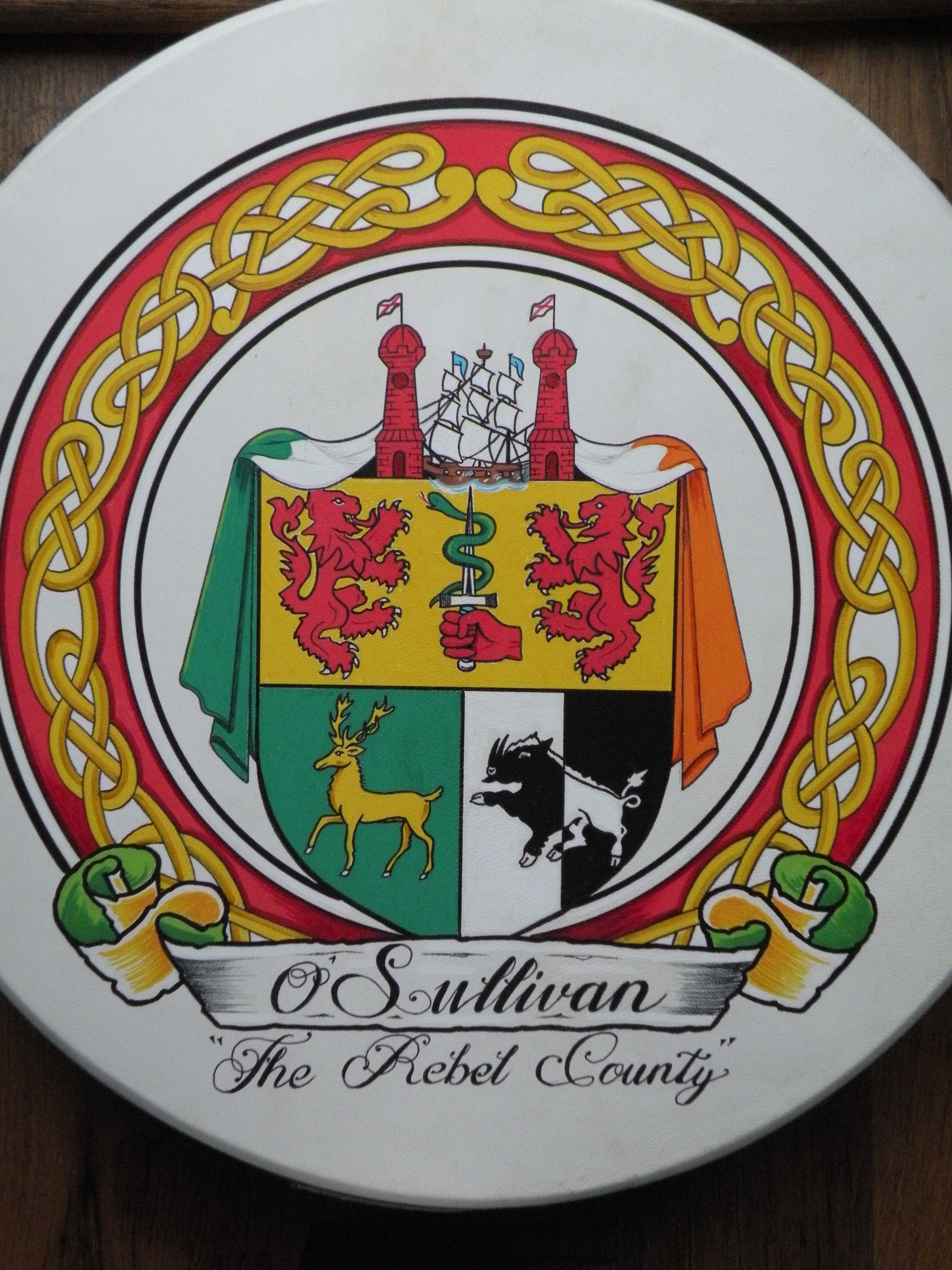 Irish Family Crests — Barry's Bodhrans