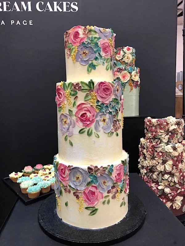 New textures with buttercream — Emma Page Luxury Floral Cakes