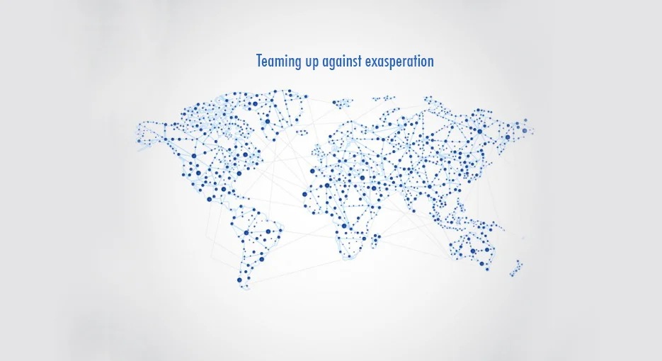 Teaming up against exasperation