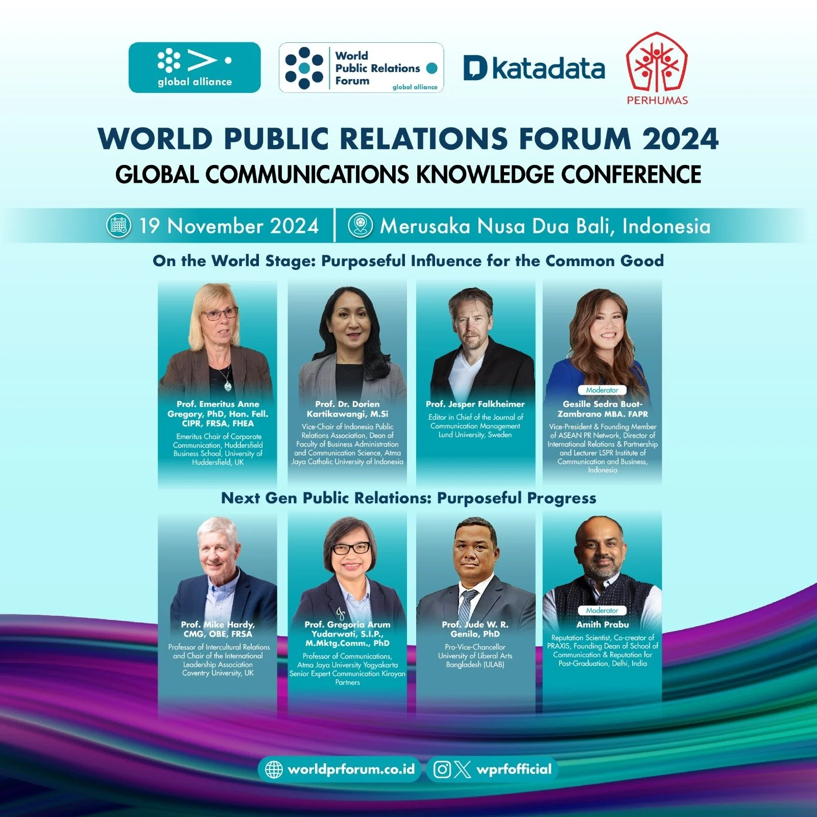 Join the Global Communications Knowledge Conference at WPRF 2024