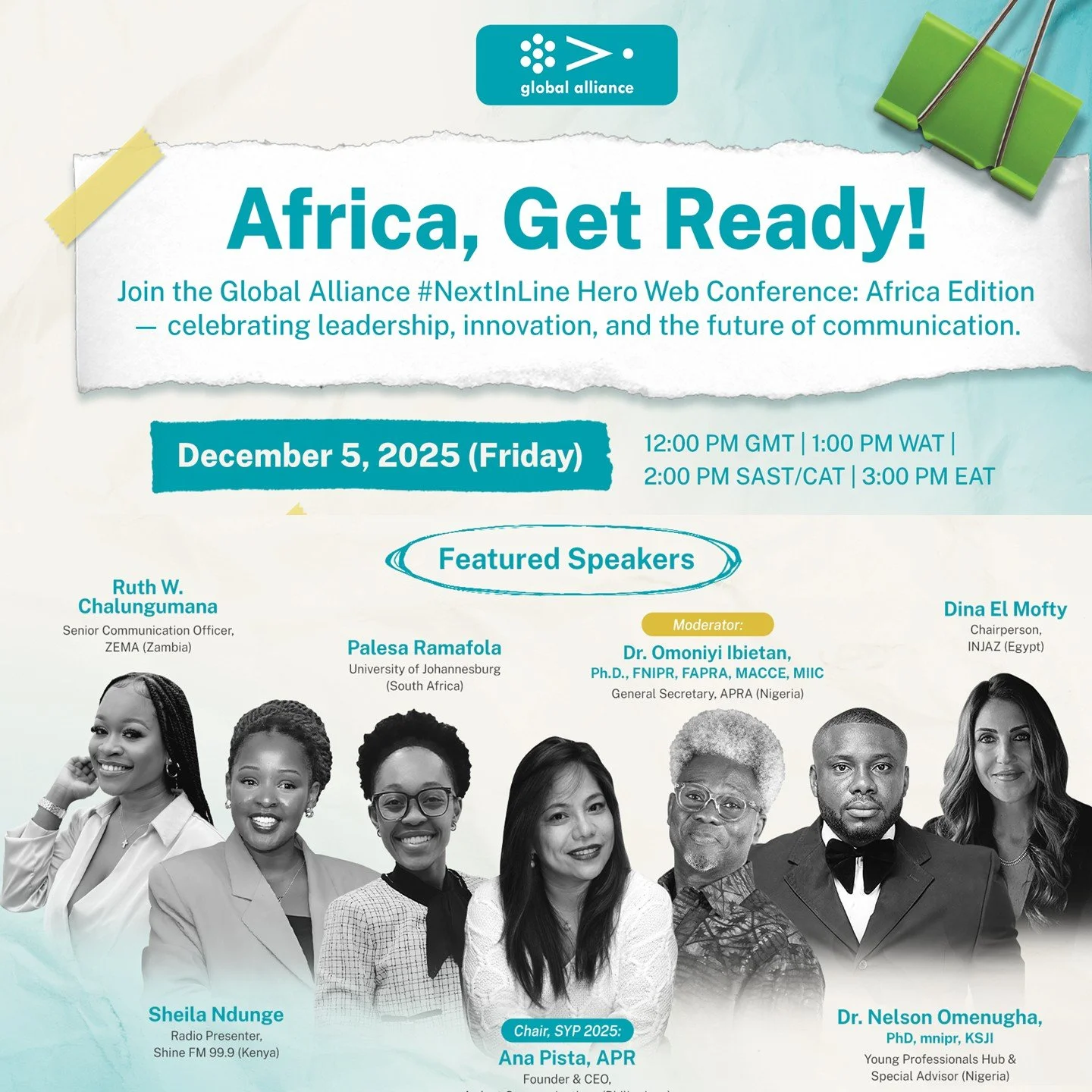 Africa’s Voices, Global Impact: #NextInLine Hero Web Conference on AI-Driven Communication