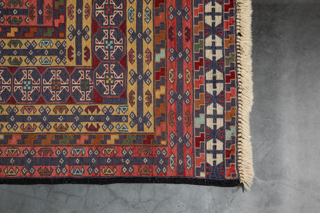 28 X 67 Ft Best Wool Afghan Herati Vintage Kilim Beautiful Handwoven Afghan Tribal Maliki  Laghari Runner kilim Needle Work Kilim