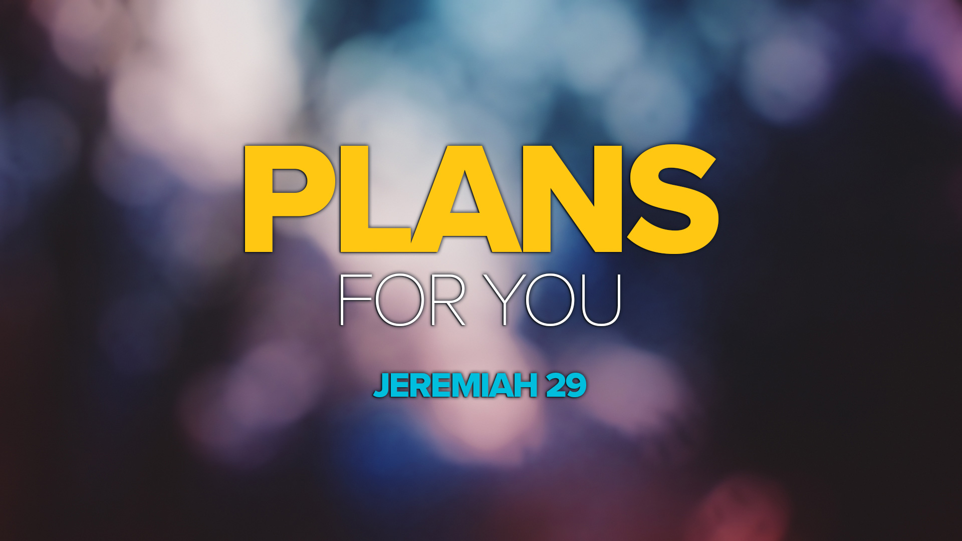 Plans For You
